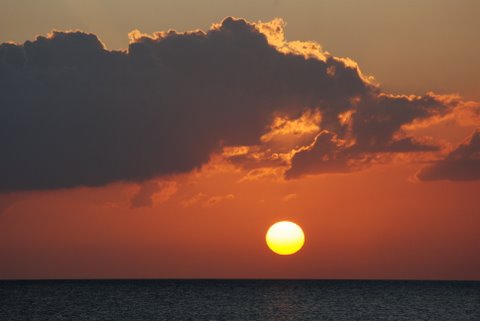 coucher soleil ile jeunesse cuba