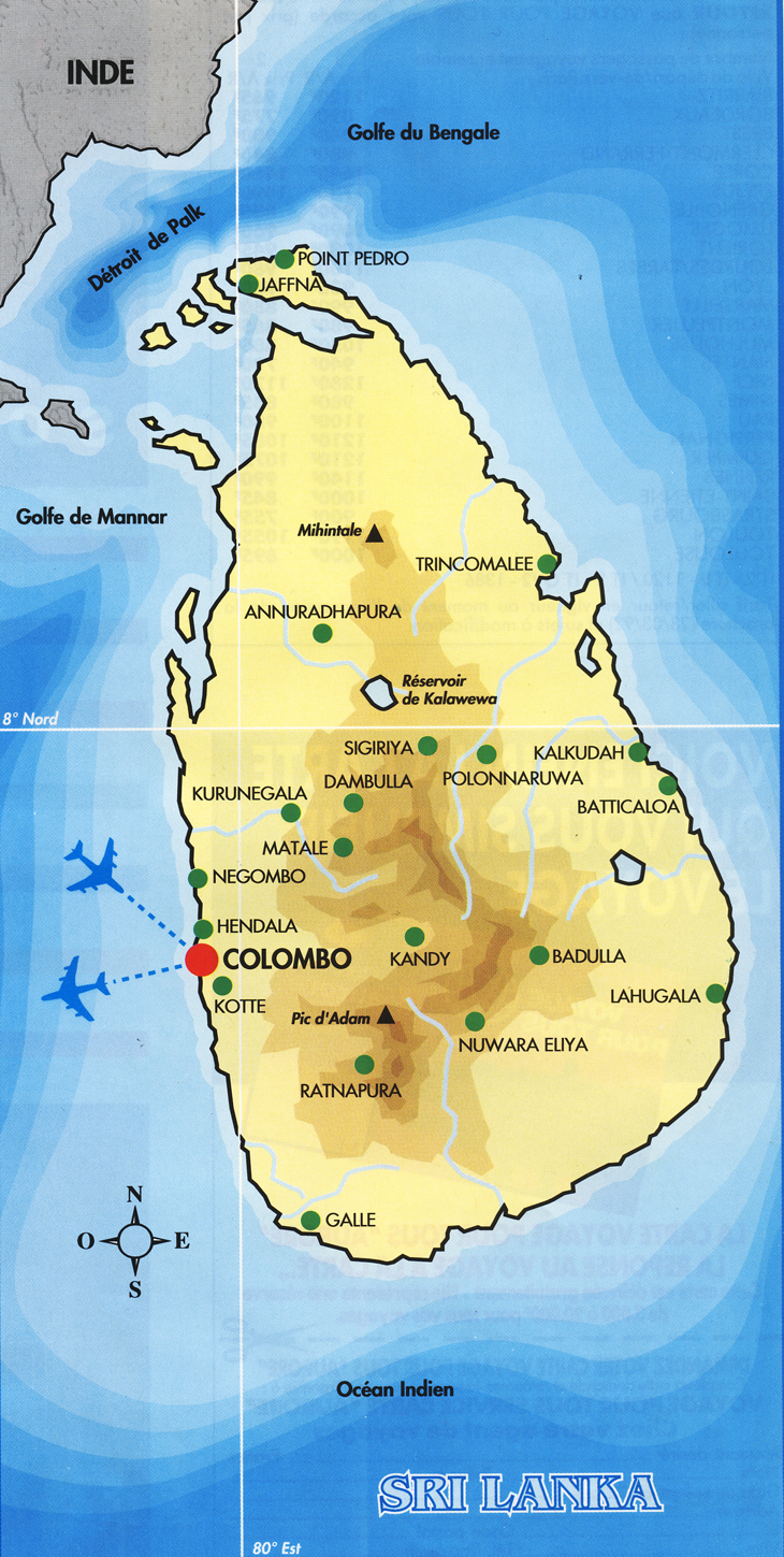 CARTE SRI LANKA